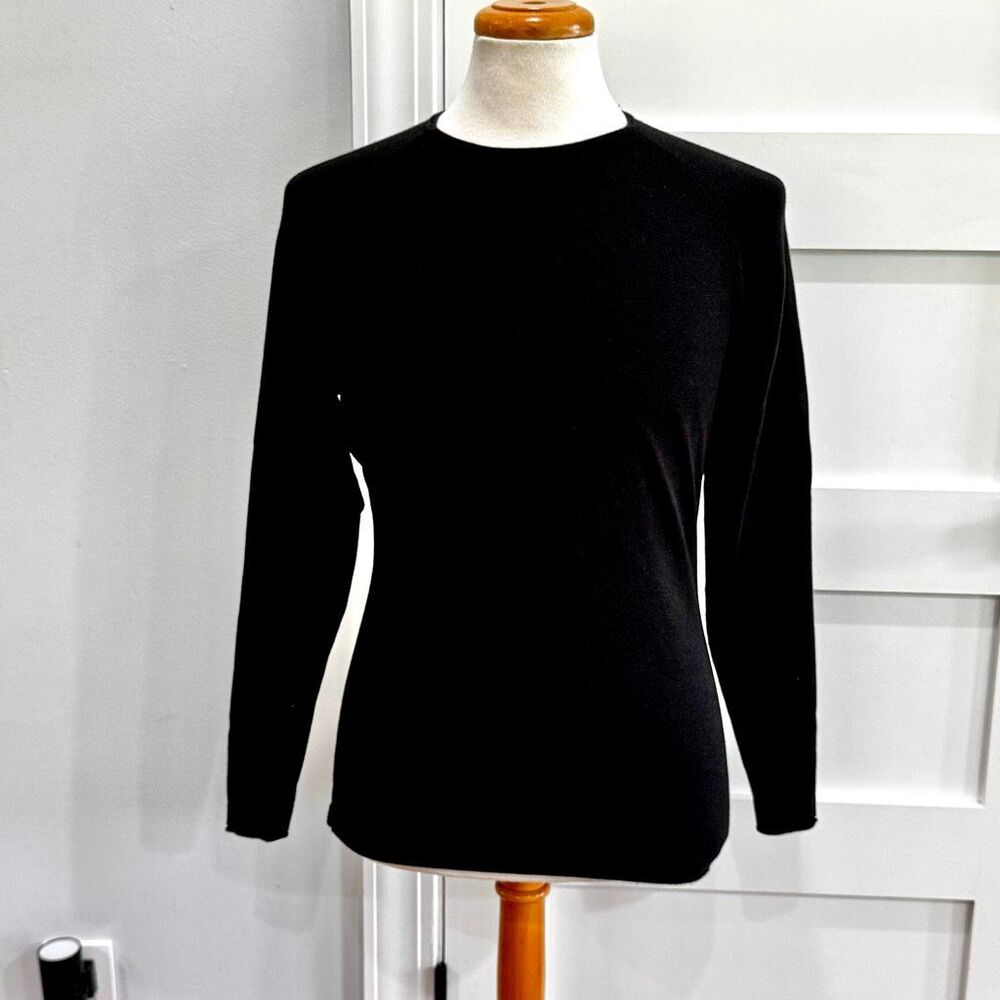 Weston Jon Boucher Crew Knit Sweater. Black. Size Small.